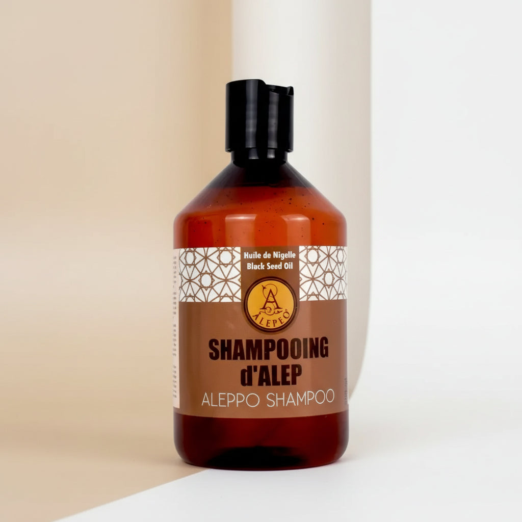 Shampoing d'Alep à l'huile de Nigelle,