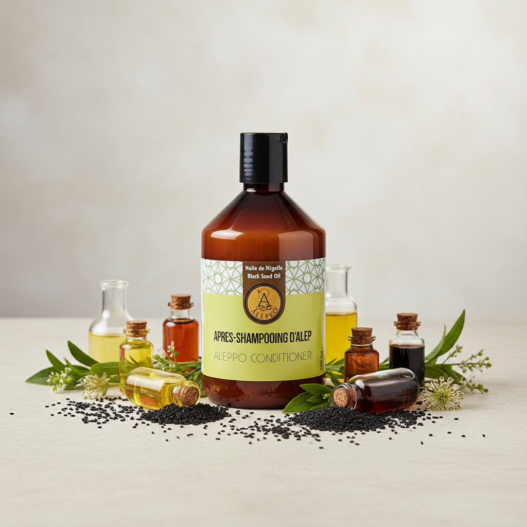 Après shampoing à l'huile de Nigelle