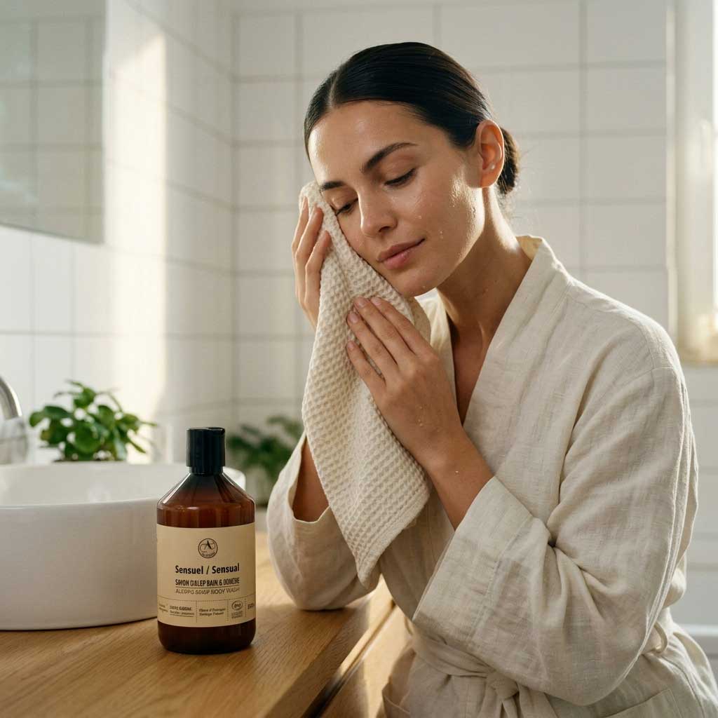 Savon d'Alep bain & douche Fleur d'Oranger 500ml