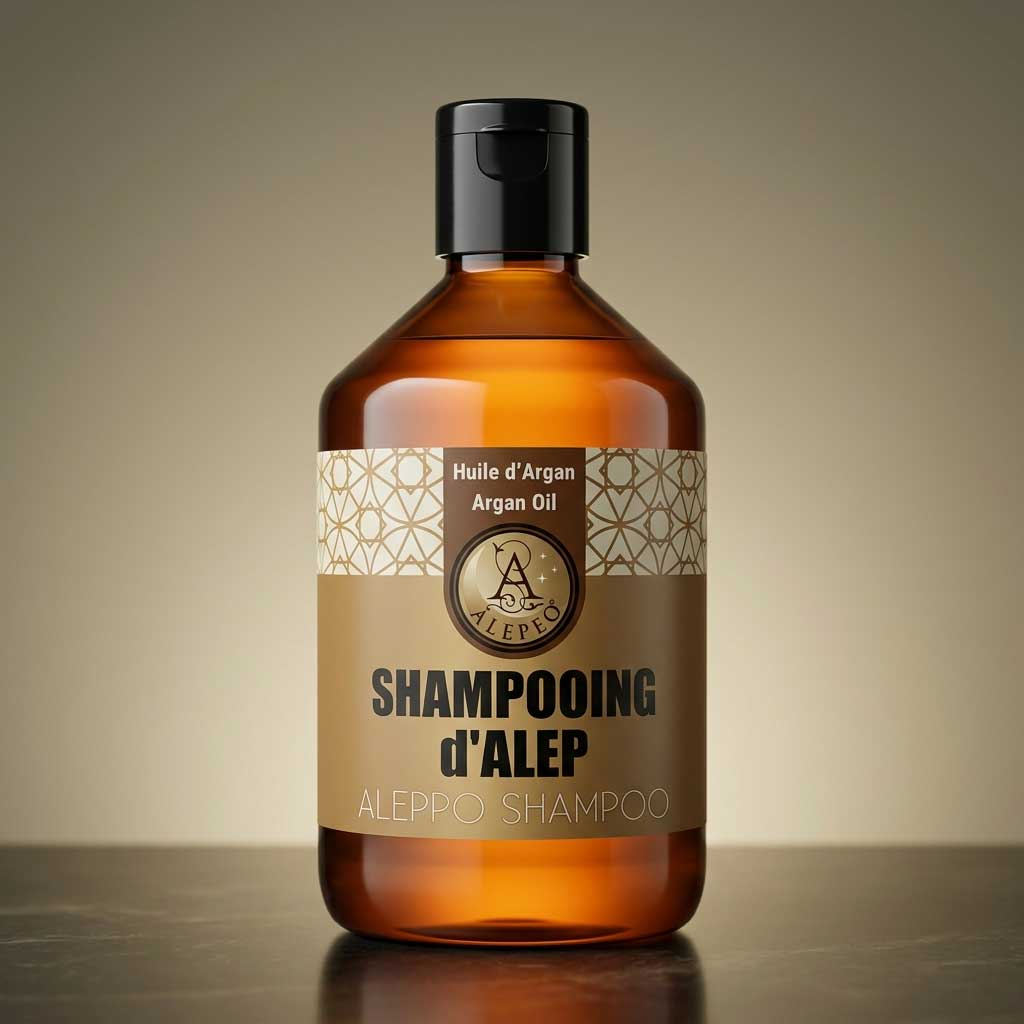 Shampoing d'Alep à l'huile d'Argan